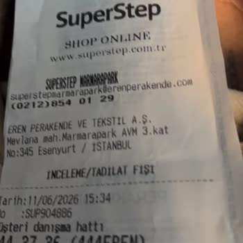 Skechers Ayakkabısında Altı Ay İçinde Ortak Yırtılma Ve Firmadan Reddetme