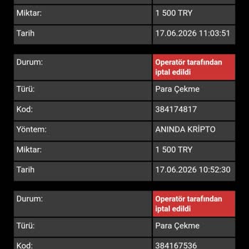 1500 TL Çekimim Üç Gün Boyunca İşlem Görmedi Ve Çözüm Bulunamadı