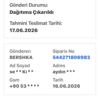 Teslim Edilmemiş Kargo Ve Şirket İletişim Sorunu