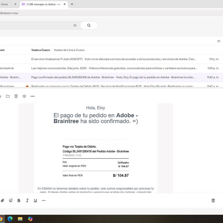 Adobe, Solicito Reembolso Por Aumento De Tarifa Sin Previo Aviso