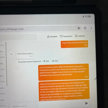 İlk Kullanımda Kusurlu Ayakkabı, Değişim Talebim Reddedildi