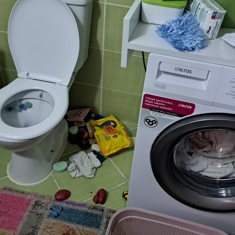Altus 10123 Çamaşır Makinesinde Aşırı Sallanma Ve Güvenlik Tehlikesi