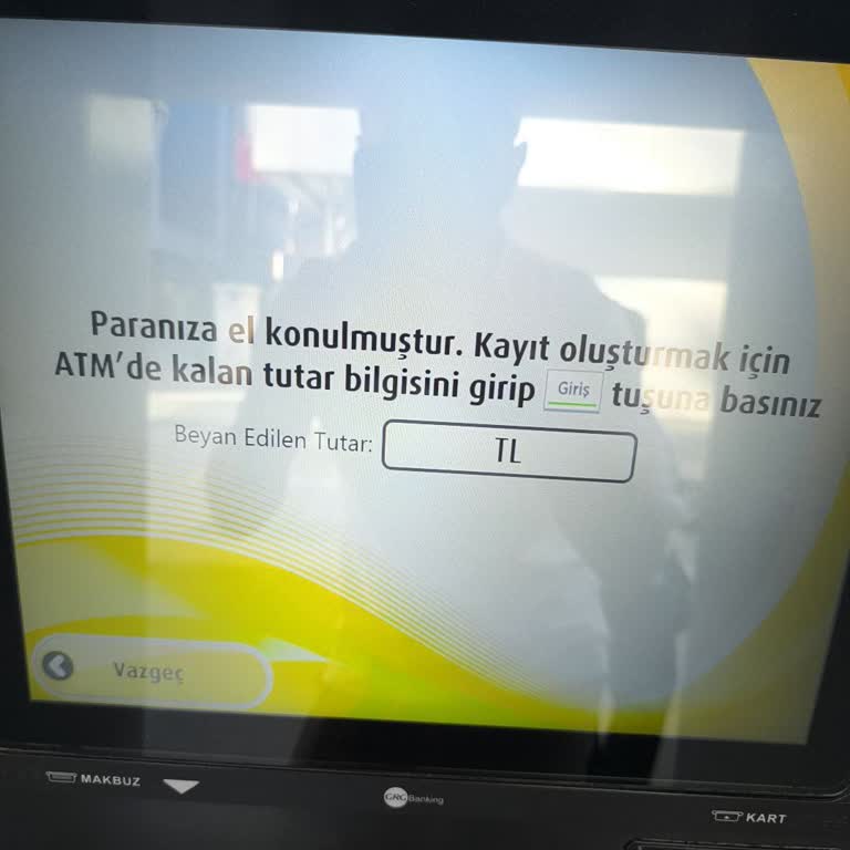 Halkbank ATM Günlük Limit Aşımında Paranın İadesi Yapılmaması ve Müşteri Haklarının İhlali