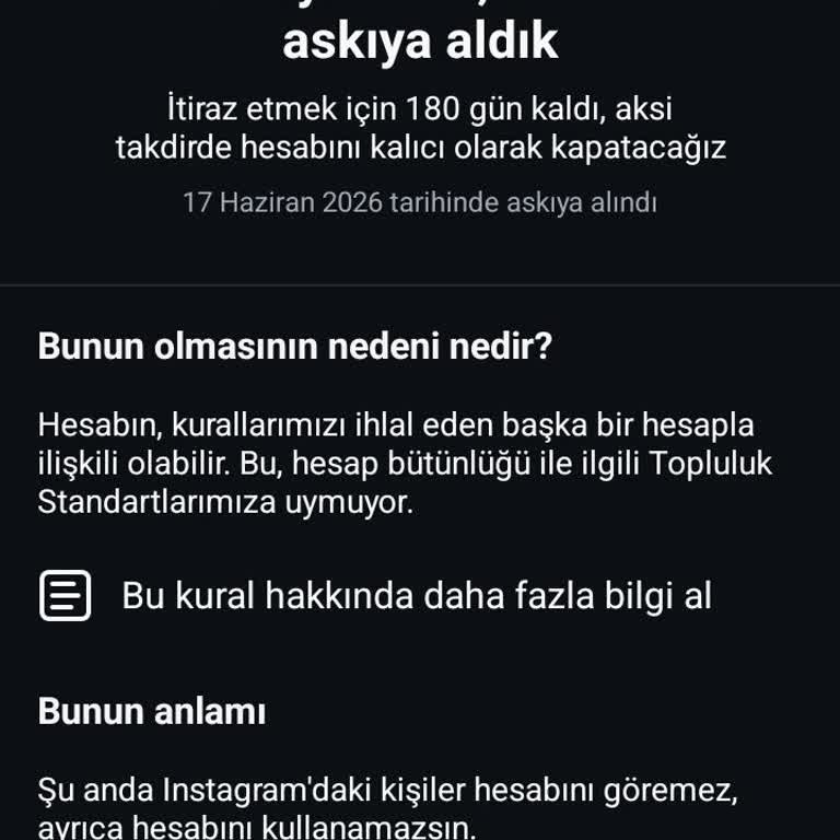 Haksız Askıya Alma Ve Cevapsız Destek: Hesabım Açılmalı