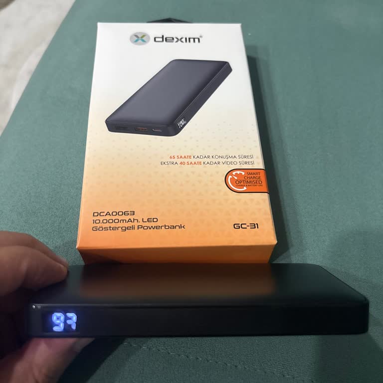Kablosuz Şarj Çalışmıyor, Dexim Powerbankin Değişimini Talep Ediyorum