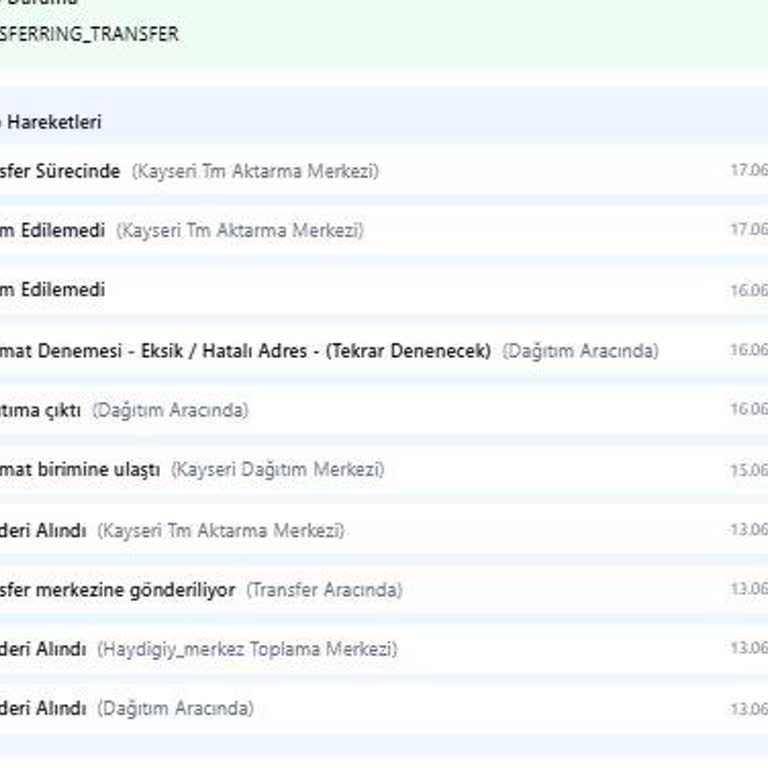 Hepsijet Kargo Teslimatı Gerçekleşmedi Ve Yanıltıcı Notlar Oluşturuldu