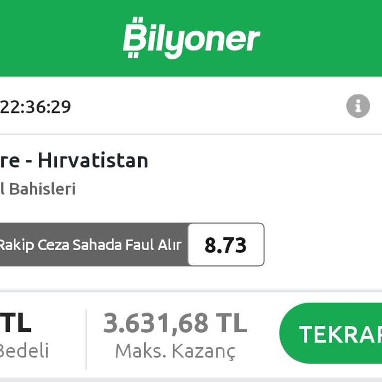 Bilyoner Kuponum Kazançlı Olmasına Rağmen Kayıp Gösteriliyor Ve Ödeme Yapılmadı