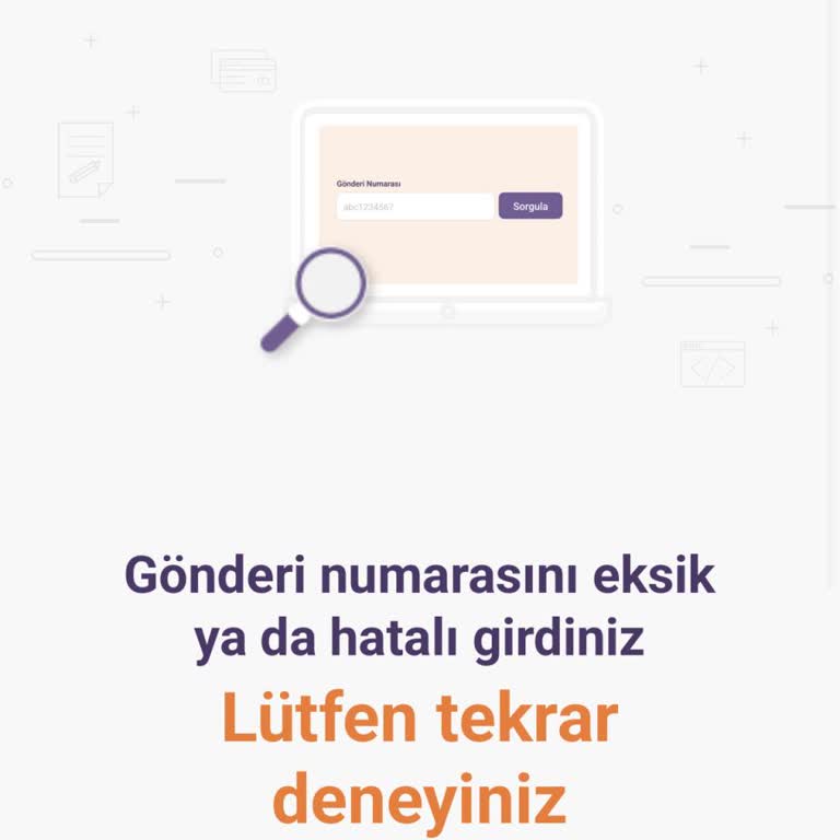 Kargo Bilgisi Bulunamadı Ve Firma Geri Dönüş Yapmadı