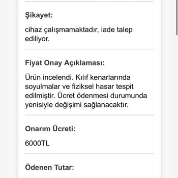 Çalışmayan Ve Deformeli Apple Smart Keyboard İçin Tam İade Talebi