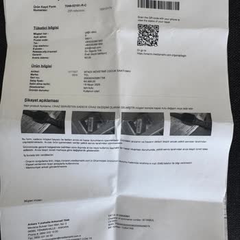Media Markt'ta Ayıplı Akıllı Saat İçin Yeniden Değişim Ve Tam İade Talebi