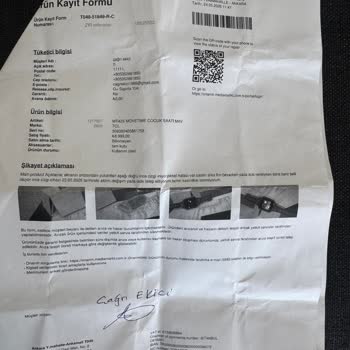 Media Markt'ta Ayıplı Akıllı Saat İçin Yeniden Değişim Ve Tam İade Talebi
