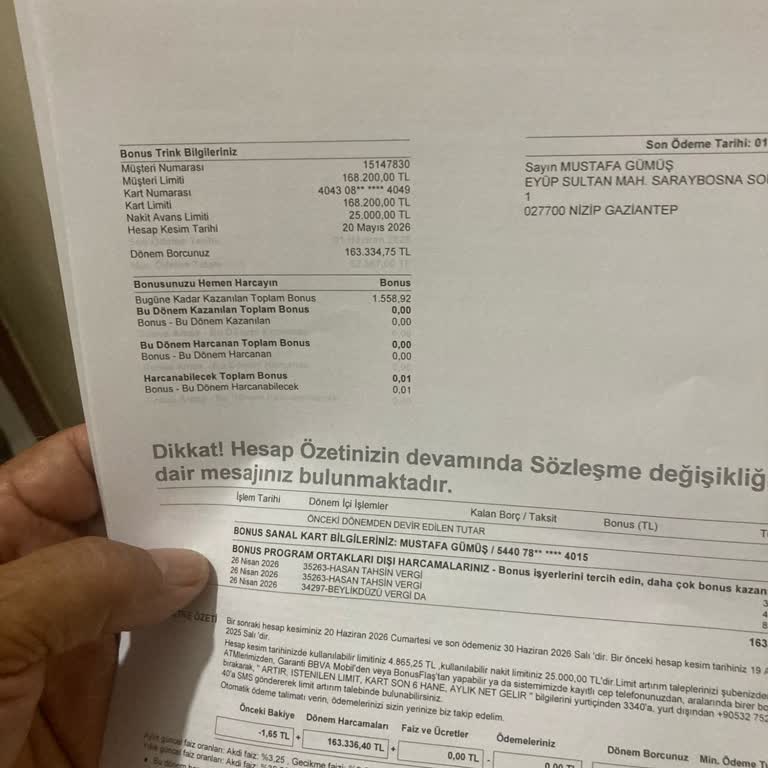 İzinsiz Sanal Kart Kullanımı Ve Vergi Ödemelerinin İadesi