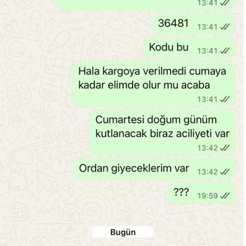 Siparişimin Kargoya Verilmemesi Ve Geri Dönüşsüz Müşteri Hizmetleri