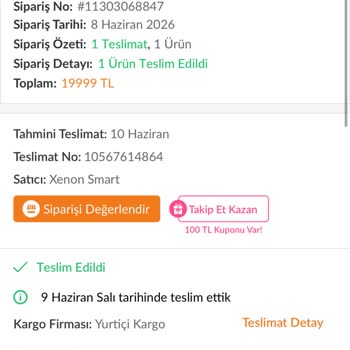 Alt Kısmından Sızdırma Ve Dayanılmaz Koku Yaşatan Xenon Smart Kedi Tuvaleti İçin Değişim Talebi