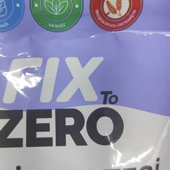 Fix To Zero Ürün Üzerinde Birbirini Tamamen Zıt İki Bilgi Yer Alması