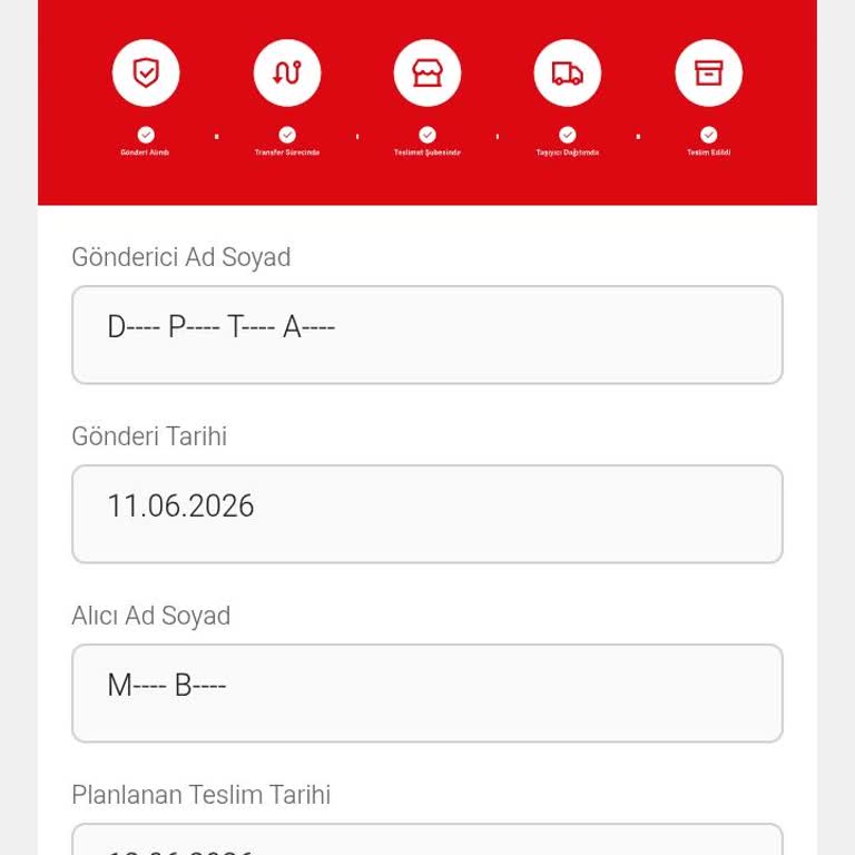Dağıtım Alanı Dışı Gibi Gösterilen Kargomun Teslim Edilmemesi