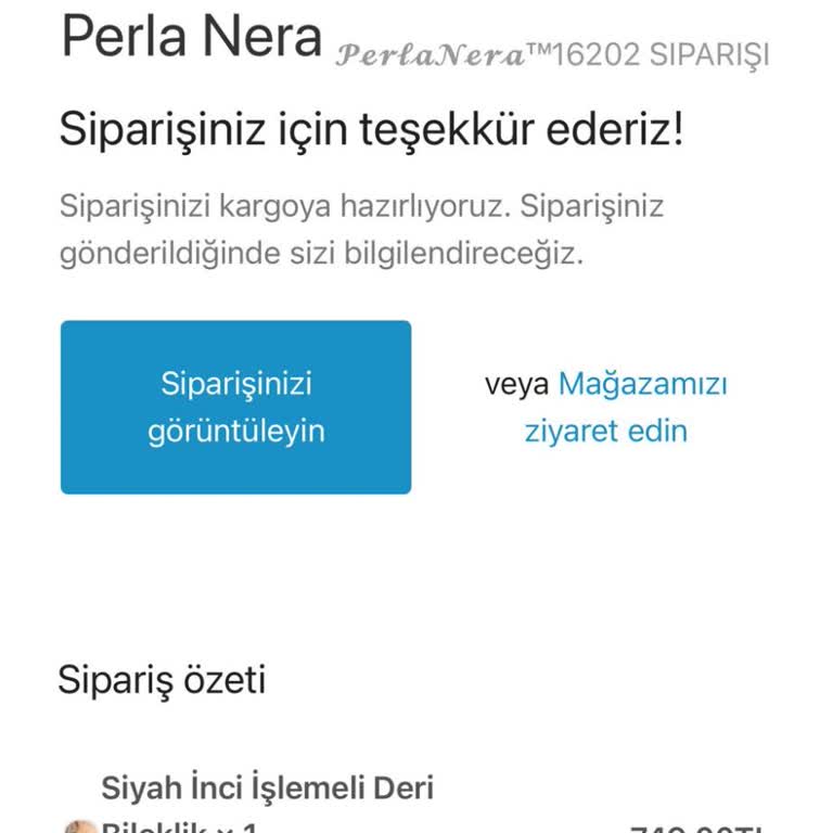 Perla Nera Üç Gün Kargo Sözü Gerçekleşmedi: Siparişim 9 Gün Bekliyor!
