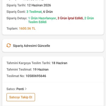 Fiyat Artışı Nedeniyle Açıklamasız Sipariş İptali