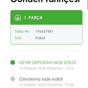 Kargo Kapıya Gelmedi, Yanlış Not Düşürülüp Keyfi İade Edildi