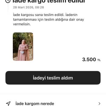 Teslim Edildi Görünen Ürün Elime Ulaşmadı Ve 3.500 TL Mağduriyet
