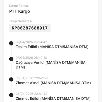 Teslim Edildi Görünen Ürün Elime Ulaşmadı Ve 3.500 TL Mağduriyet