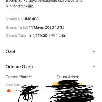 Ödenen Ücret İadesi Ve Sipariş Gönderimi İçin Acil Açıklama Talebi
