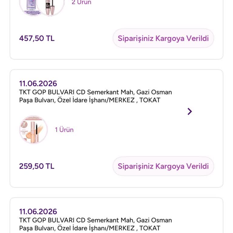 Gratis Kozmetik Siparişlerimin Uzun Süre Teslim Edilmemesi Ve Bilgilendirme Eksikliği