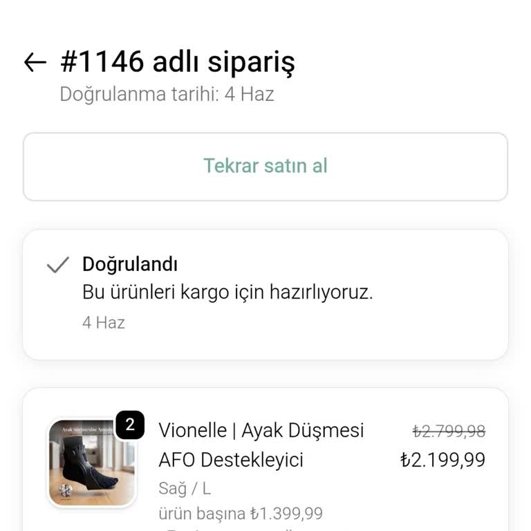 Vionelle.co Hala Teslimat Yapılmadı!