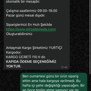 Ödeme Alınmasına Rağmen Sipariş Kargoya Verilmedi Ve Adres Güncellenmedi