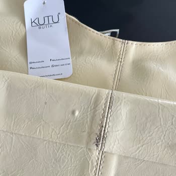 Kutu Butik'ten Gelen Kirli Ve Defolu Çanta İçin İade Reddi