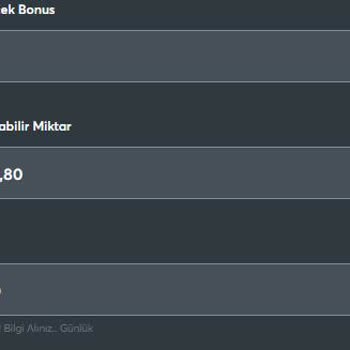 Bahiscom Bonus Şartları Ve Çekim Engeli Nedeniyle Mağdur Oldum