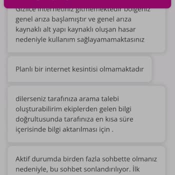 Yıllık Peşin Ödeme Yapan TürkNet Abonesinde İnternet Kesintisi Ve İletişimsiz Müşteri Hizmetleri