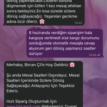 Kargoya Verilmeyen Siparişin İptali Ve 1.679 TL İade Talebi