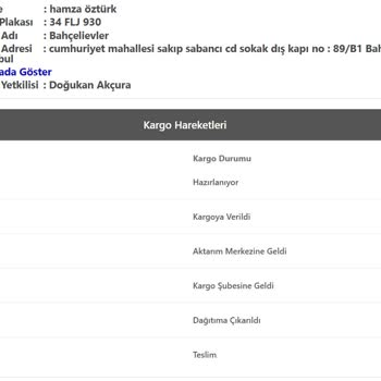 Zara Online Siparişim Teslim Edildi Görünüyor Ama Ürünler Eve Ulaşmadı İade Talebi