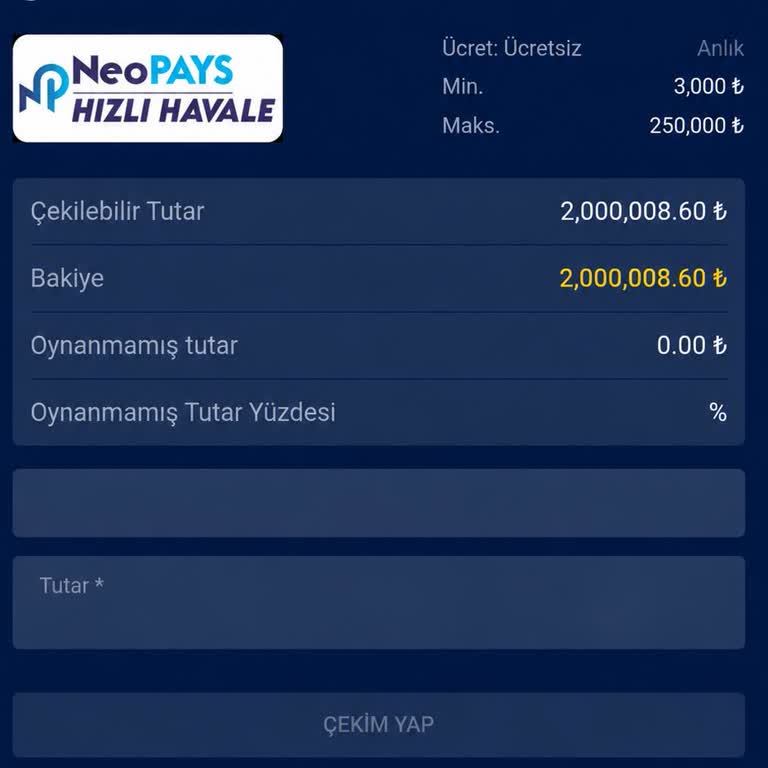 Betozof Hesabıma Girmek İstediğimde Önce Bakiyemin Silindiğini Gördüm
