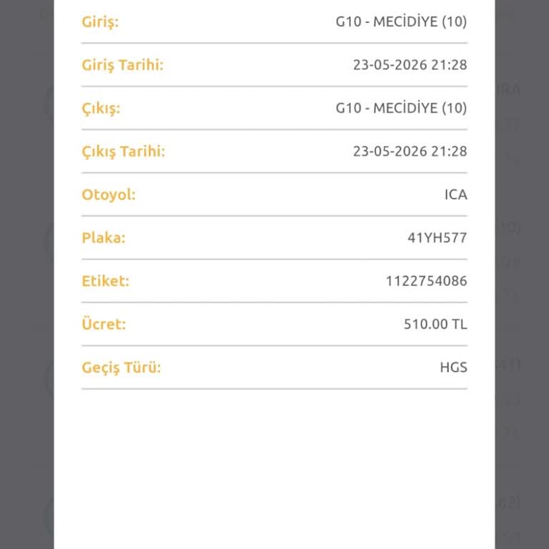 Mecidiye Gişesinden 510 TL Haksız Kesinti Ve Geri Dönüşsüz Şikayet