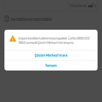 Enpara Hesabımda Açıklamasız Blokaj Ve Acil Para Çekememe