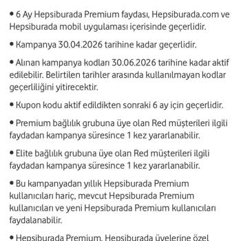 Vodafone Red Kampanya Kodunun Keyfi Geçersiz Sayılması Ve Tüketiciyi Yanıltması