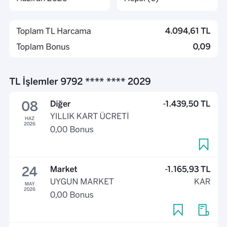 Garanti BBVA Bonus Platinum Troy Kredi Kartı Üzerinden Kesilen Yıllık Ücretin İadesi