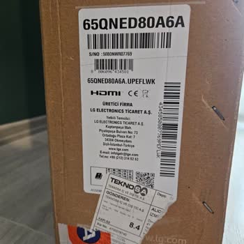 Kırık Ekranlı LG 65 QNED TV Değişim Talebim Reddedildi