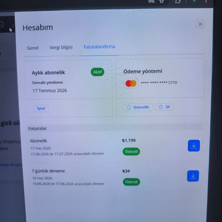 İzin Almadan Alınan 1.199 TL Ücretin İadesi Ve Aboneliğin İptali