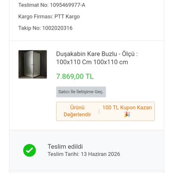Patlayan Duşakabin Ve Kesilen El İçin Ücret İadesi Talebi