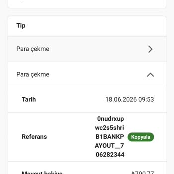 Kazandığım 3 Bin Lira Hesaba Yatırılmıyor Ve Destekten Cevap Alamıyorum