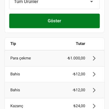 Kazandığım 3 Bin Lira Hesaba Yatırılmıyor Ve Destekten Cevap Alamıyorum