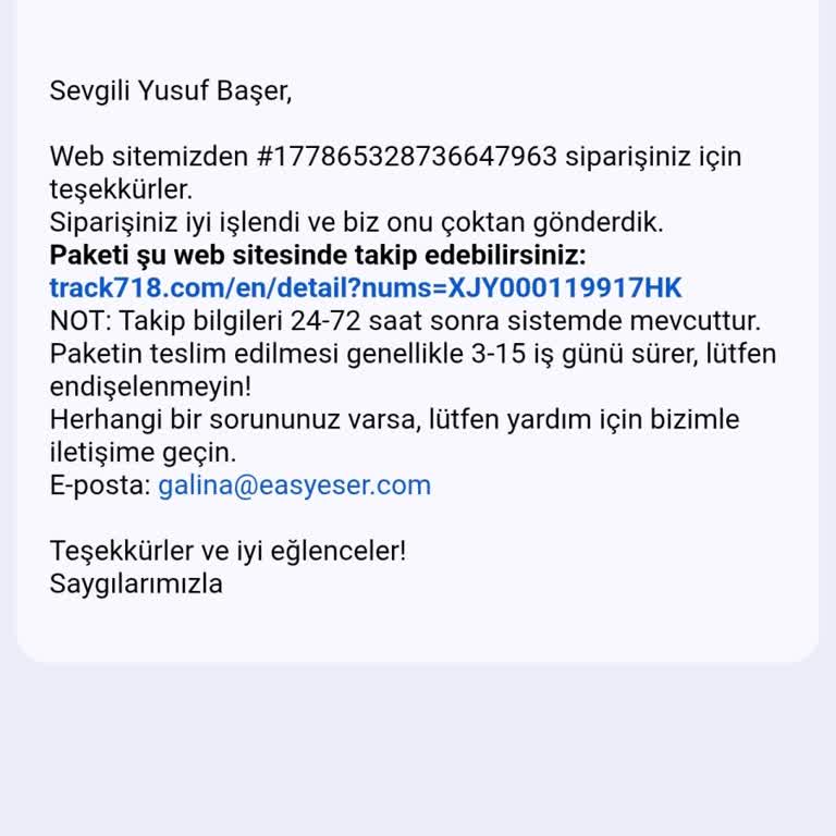Sahte Kargo Takip Numarasıyla Ürün Teslim Edilmedi, 5.000 TL İadesi Bekliyor