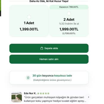 Greenpee “30 Gün Koşulsuz İade” Sözünde Durmadı