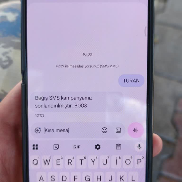 Vodafone SMS bağış kampanyasında yaşanan sorun