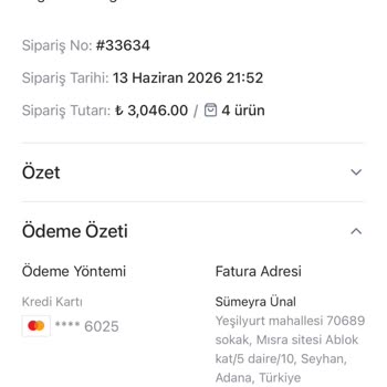Esen Çanta Siparişimin Kargo Takibi Ve İade Talebim Cevapsız
