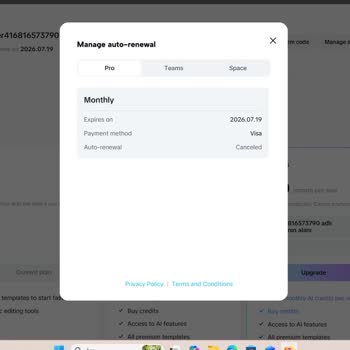 Capcut Pro Otomatik Yenilenme Ücreti İadesi Talebi