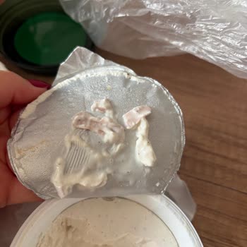 Sek Süt Zeytinli Kekikli Taze Peynirinde Yabancı Cisim Tespiti